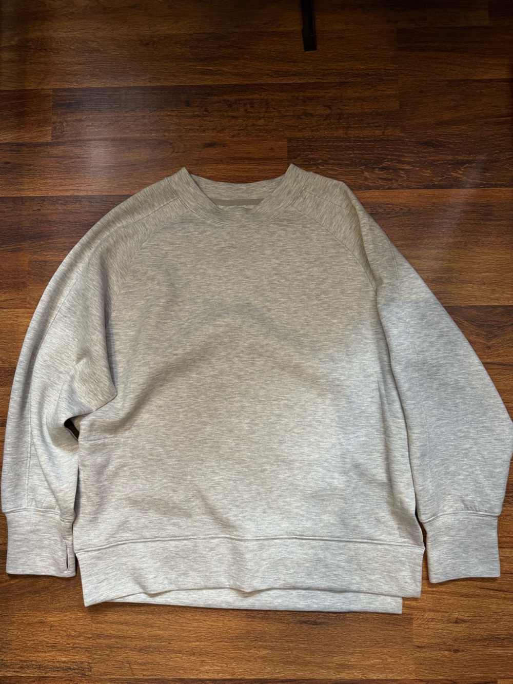 YPB neoKNIT Women's Crew Neck Sweater — Light Gray - Picture 2 of 3